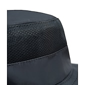 Недорогие Мужские головные уборы-Муж. Панама Шляпа от солнца Рыбацкая шляпа шляпа буни Светло-серый Военно-зеленный Полиэстер Путешествия Пляжный стиль на открытом воздухе Отпуск Полотняное плетение