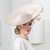 cheap Fascinators &amp; Hats-Elegant Derby Headpiece Fascinator Gentlewoman Fancy Dress Women's Carnival Party Derby Wedding Party Adults' Fascinator Spring &amp; Summer