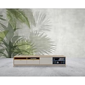 economico Carta da parati-sfondi fantastici natura carta da parati murale piante che coprono adesivo staccabile materiale in pvc/vinile rimovibile decorazione da parete per soggiorno, cucina, bagno carta murale panno da