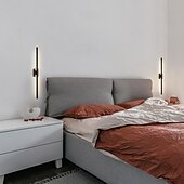 cheap Indoor Wall Lights-Vanity Lighting Simple 23.4&quot; IP20 Mirror Front Lights Iron Acrylic Black Household Fashion Retractable Bathroom Anti-Fog Dressing Table Led Mirror Cabinet Lamp Bath Lights