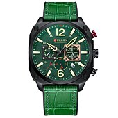 levne Quartz hodinky-CURREN pánské digitální hodinky kalendář sportovní muži chronograf elektrické hodinky vojenské top značka luxusní pravá kůže pánské hodinky dárky pro otce