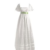 tanie Sukienka-Retro / vintage Średniowieczne Renesansowa Sukienka Koszula Sukienka inspirowana regencją Wiking Elfy Damskie Królewski Bal maskowy Codzienne Dla dorosłych Sukienka
