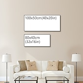 cheap Abstract Paintings-Oil Painting Handmade Hand Painted Wall Art Abstract Modern Home Decoration Décor Stretched Frame Ready to Hang 60*90cm