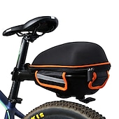 halpa Pyörälaukut-west biking® 8 l pyörän satulalaukku pyöräteline laukku metallirungolla ja sadesuojalla vedenpitävä kevyt heijastinnauha pyörälaukku kangas lycra eva polkupyörälaukku pyörälaukku pyörä polkupyörä pyöräily