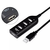 cheap USB Hubs-Micro USB Hub 2.0 Multi USB Port 4 Ports Hub USB High Speed HUb USB Splitter For PC Computer Accessories