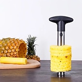 levne Pomůcky na ovoce a zeleninu-nerezová ocel ananas corer škrabka na kráječ snadno ovoce parer řezací nástroj domácí kuchyně západní restaurace příslušenství