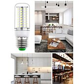 رخيصةأون مصابيح كهربائية-e27 led مصباح e14 / g9 led لمبة smd5730 220 فولت الذرة لمبة الثريا شمعة ضوء led للديكور المنزل