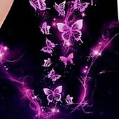 tanie Sukienka motyl 3D-Dzieci Dla dziewczynek Sukienka Graficzny Motyl Bez rękawów Na zewnątrz Codzienny Moda Śłodkie Codzienny Poliester Nad kolano Codzienne sukienki Sukienka A line Sukienka na szerokich ramiączkach Lato