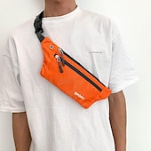 cheap Universal Phone Bags-Waist Bag Men and Women Outdoor Sports Mobile Phone Waist Bag Nylon Waterproof Running Waist Bag Close-fitting Messenger Bag