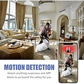 cheap Indoor IP Network Cameras-Mini Camera WiFi Wireless IP Cameras for Home Security Surveillance with Video 1080P Small Portable Nanny Cam with Phone App Motion Detection Night Vision for Indoor Outdoor Small Camera