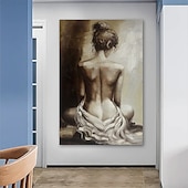levne Nude Art-mintura ručně vyráběná nahá žena olejomalba na plátně nástěnná umělecká dekorace moderní abstraktní obraz pro domácí dekoraci válcovaný bezrámový nenatažený obraz