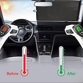 preiswerte Sonnenblenden &amp; Visiere fürs Auto-Starfire Auto-Sonnenschutzvorhang hinteres Seitenfenster vorne/hinten Windschutzscheibe Sonnenschutz blinkt schwarze Abdeckung Saugnapf universelles Autozubehör