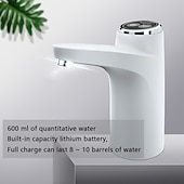 billige Kjøkkenapparater-5-gallon vann dispenser - Automatisk elektrisk vanntanker med USB-lading portabel hjem kontor og utendørs passer til 2-5 gallon flasker