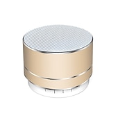 halpa Kaiuttimet-a10 langaton bluetooth kaiutin pieni teräsase subwoofer kannettava mini lahjakortti u disk tf ulkoilu