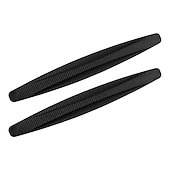 economico Decorazione e protezione carrozzeria-Starfire 2pcs protezione anti-collisione universale in gomma per auto anteriore e posteriore angolo paraurti labbro strisce antigraffio adesivo accessori per prodotti auto