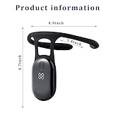 cheap Body Massager-Intelligent Posture Corrector and TrainerHanging Back Posture CorrectionStrapless Vibrate ReminderUniversal for Men and Women