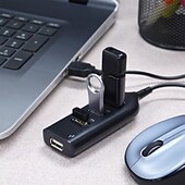 cheap USB Hubs-Micro USB Hub 2.0 Multi USB Port 4 Ports Hub USB High Speed HUb USB Splitter For PC Computer Accessories