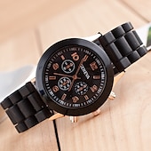 abordables Relojes de Cuarzo-Reloj de cuarzo de moda para mujer, reloj minimalista de tendencia para estudiantes, relojes de silicona de gelatina, regalos para niñas, reloj femenino