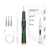 halpa Hampaiden valkaisu-Joululahjat naisille ja miehille sähköinen hammaskivien poistaja IPX7 vedenkestävä ultraääni hampaidenkaavin plakkia kalkkia tahrojen poistaja hampaiden puhdistustyökalusetti USB ladattava