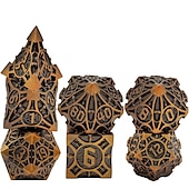 abordables Zapatos y accesorios-juego de dados dnd 7 mazmorras &amp; dragones anime accesorios de videojuegos