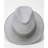 preiswerte Herrenhüte-Herren Sonnenhut Soaker-Hut Safari-Hut Spielerhut Strandhut Schwarz Kaki Polyester Reise Strand Design Outdoor Urlaub Glatt Sonnenschutz