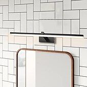 abordables Appliques de salle de bain-lampes de miroir de bain led miroir avant lumière 24&quot; ip20 7w phares de miroir de salle de bain, led miroir lumière étanche brouillard dressing lumière éclairage mural lumière blanche 110-240v