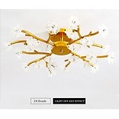 cheap Sputnik Design-57 cm Globe Design Ceiling Lights Metal Modern Style Shiny Metallic Globe Electroplated Painted Finishes Modern Nordic Style 85-265V