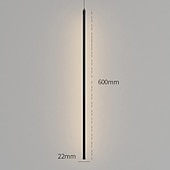 levne Ostrovní světla-LED závěsné světlo 1-světlo 60 cm 12w line design závěsné světlo hliníkové světlo moderního stylu do kanceláře, ložnice, obývacího pokoje 110-240v