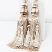 ieftine Accesorii Perdele-cortină de frânghie ciucuri cravate spate franjuri pentru perdele reținere draperii ferestre accesorii pentru perdele accesorii pentru cameră de frânghie