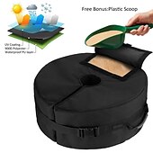 お買い得  キャンプ用家具-ビーチ サンシェード 傘 重さ 砂袋 パラソル ベース テント スタンド ホルダー