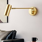 cheap Swing Arm Lights-Wall Light Eye Protection Modern Nordic Style Sconces Swing Arm Lights Living Room Bedroom Metal 110-120V / 220-240V 5 W