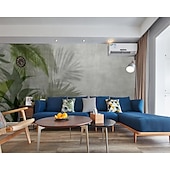 economico Carta da parati-sfondi fantastici natura carta da parati murale piante che coprono adesivo staccabile materiale in pvc/vinile rimovibile decorazione da parete per soggiorno, cucina, bagno carta murale panno da