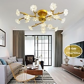 cheap Sputnik Design-57 cm Globe Design Ceiling Lights Metal Modern Style Shiny Metallic Globe Electroplated Painted Finishes Modern Nordic Style 85-265V