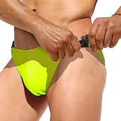billiga simkort-Herr Badkläder Simkort Simthong Slät Andningsfunktion Mjuk Utomhus Ledigt Dagligen Hawaiisk Stylish Svart Vit Microelastisk