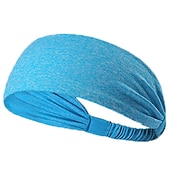 economico Bandane-Per uomo 1 pc Cerchietti Fascia antisudore fascia Sport Bandana Cerchietto per capelli Traspirante Morbido Maschera Streetwear Sport