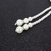 halpa Lisävarusteet ja enemmän-tekohelmikaulakoru pitkät helmikaulakorut 1920-luvun asusteet naisille mölyäville 20-luvun flapper vintage-bileet