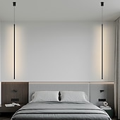 levne Ostrovní světla-LED závěsné světlo 1-světlo 60 cm 12w line design závěsné světlo hliníkové světlo moderního stylu do kanceláře, ložnice, obývacího pokoje 110-240v
