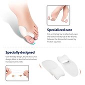 cheap Bunion Corrector-Bunion Cushion Protection (Suitable Night And Home Use And Replace Them Regularly) Toe Corrector Relieving Pressure For Pain Relief