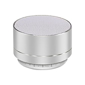 halpa Kaiuttimet-a10 langaton bluetooth kaiutin pieni teräsase subwoofer kannettava mini lahjakortti u disk tf ulkoilu