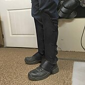 economico Calzature-Retrò Vintage Punk &amp; Gotico Medievale Mascherata Tutore per le gambe Ghette Cavaliere Vichingo Crociato Costume Per uomo Unisex Vichingo Halloween Mascherata Performance Feste Palcoscenico Adulti