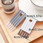 economico Prodotti per la pulizia-pulizia della spazzola morbida detergente per tastiera multifunzione kit di strumenti per la pulizia del computer angolo gap duster keycap puller