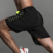 economico Shorts MTB in bicicletta-Per uomo Tinta unica Pantaloncini imbottiti da ciclismo Bicicletta Pantaloncini imbottiti / Fondello Mountain Bike MTB Ciclismo su strada Gli sport Cuscinetto 3D Asciugatura Rapida Traspirante Nero