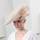 cheap Fascinators &amp; Hats-Elegant Derby Headpiece Fascinator Gentlewoman Fancy Dress Women's Carnival Party Derby Wedding Party Adults' Fascinator Spring &amp; Summer