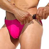 billiga simkort-Herr Badkläder Simkort Simthong Slät Andningsfunktion Mjuk Utomhus Ledigt Dagligen Hawaiisk Stylish Svart Vit Microelastisk