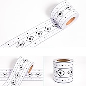 levne Lemování-cool tapety geometrická tapeta hranice pasu nástěnná malba sloupnout a nalepit samolepicí PVC/vinyl moderní samolepka na stěnu do pokoje 12x500cm/4.72&#039;&#039;x196.8&#039;&#039;