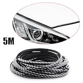cheap Car Body Decoration &amp; Protection-StarFire 5M Carbon Fiber Car Door Edge Protector - Anti-Collision Bumper Trim, Scratch Guard &amp; Sealing Strip for Car Styling