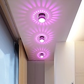 お買い得  LEDウォールライト-Lightinthebox クリエイティブ LED 屋内ウォールライトリビングルームショップ/カフェアルミウォールライト ip44 ac100-240v 3 ワット