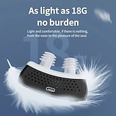 cheap Personal Protection-1pc Intelligent Anti Snoring Device For Adults Magic Device For Preventing Snoring Home Snoring Respirator For Male Snorers 6-step Adjustment Of Anti Snoring Drugs For Male Snorers