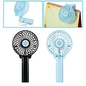 お買い得  携帯扇風機-ミニ折りたたみデスクファン – ハンドヘルド超静音USB充電式ファンとエアクーラー、家庭、学生寮またはオフィス用
