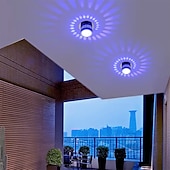 お買い得  LEDウォールライト-Lightinthebox クリエイティブ LED 屋内ウォールライトリビングルームショップ/カフェアルミウォールライト ip44 ac100-240v 3 ワット